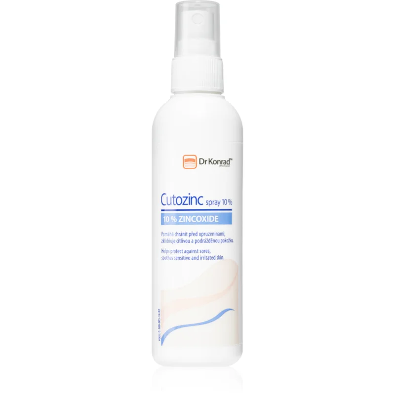 Dr Konrad Cutozinc Spray 10% успокояващ спрей за чувствителна и раздразнена кожа