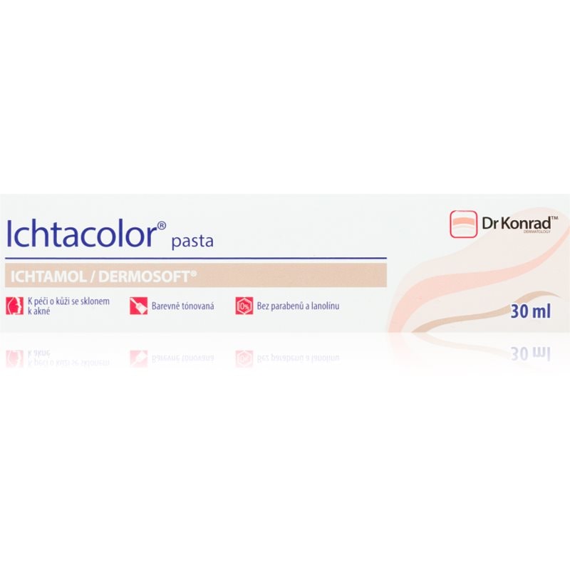 Dr Konrad Ichtacolor® паста за кожа с акне - Грижа за лице - Сравни цени от 1 магазин с безплатна доставка