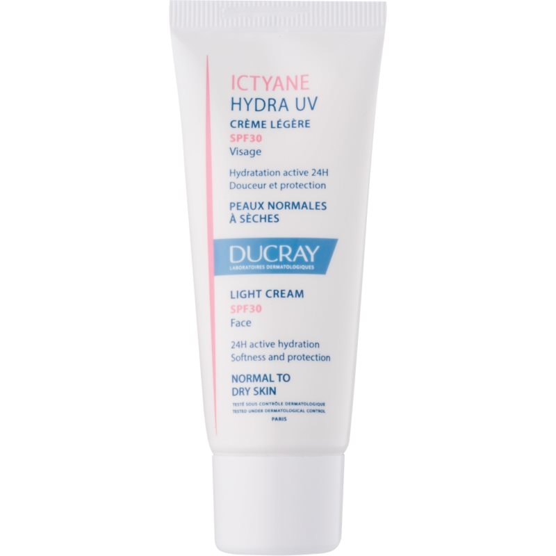 Ducray Ducray Ictyane лек крем за нормална към суха кожа SPF 30 - Унисекс парфюм 40мл - Сравни цени от 1 магазин с безплатна доставка