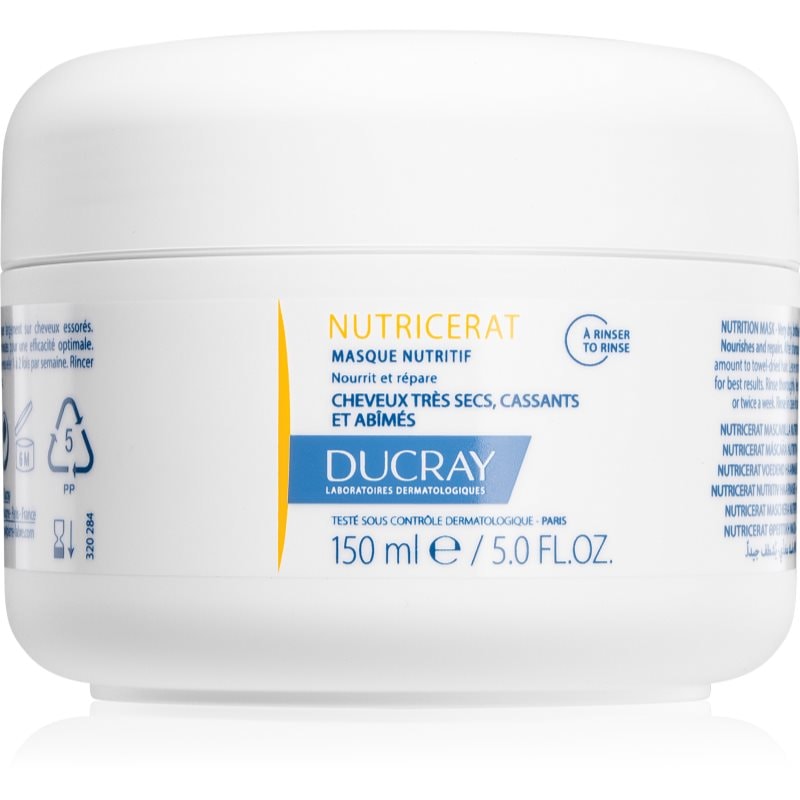 Ducray Ducray Nutricerat подхранваща маска за коса за суха и увредена коса - Унисекс парфюм 150мл - Сравни цени от 1 магазин с безплатна доставка