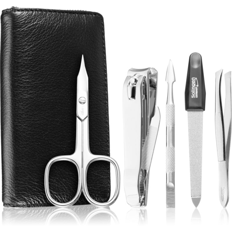 DuKaS Premium Line Solingen 1693 комплект за маникюр + кожен калъф за мъже - Грижа за тяло - Сравни цени от 1 магазин с безплатна доставка