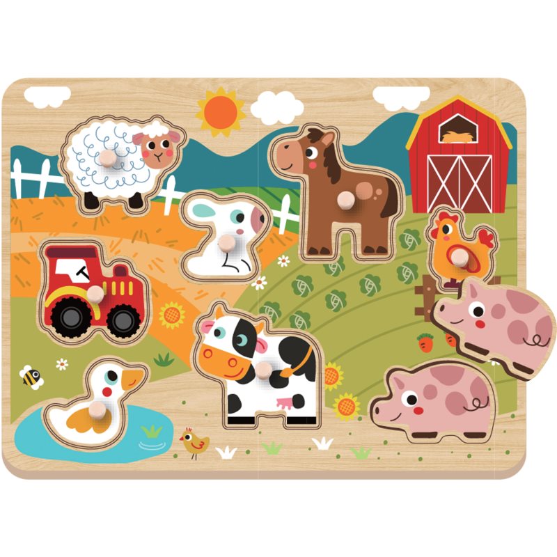 2Kids Toys Puzzle пъзел Farm 18m+ - За деца - Сравни цени от 1 магазин с безплатна доставка