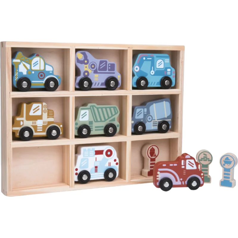 2Kids Toys Wooden Car Set комплект играчки 2y+ - За деца - Сравни цени от 1 магазин с безплатна доставка