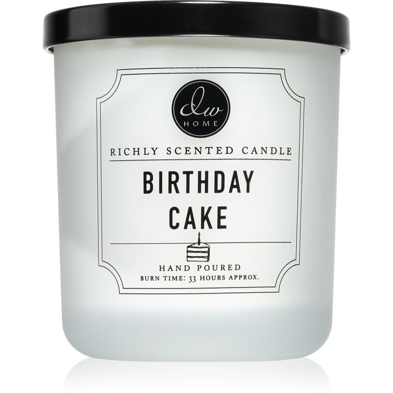 DW Home Signature Birthday Cake ароматна свещ 249 гр. - Аромат - Сравни цени от 1 магазин с безплатна доставка