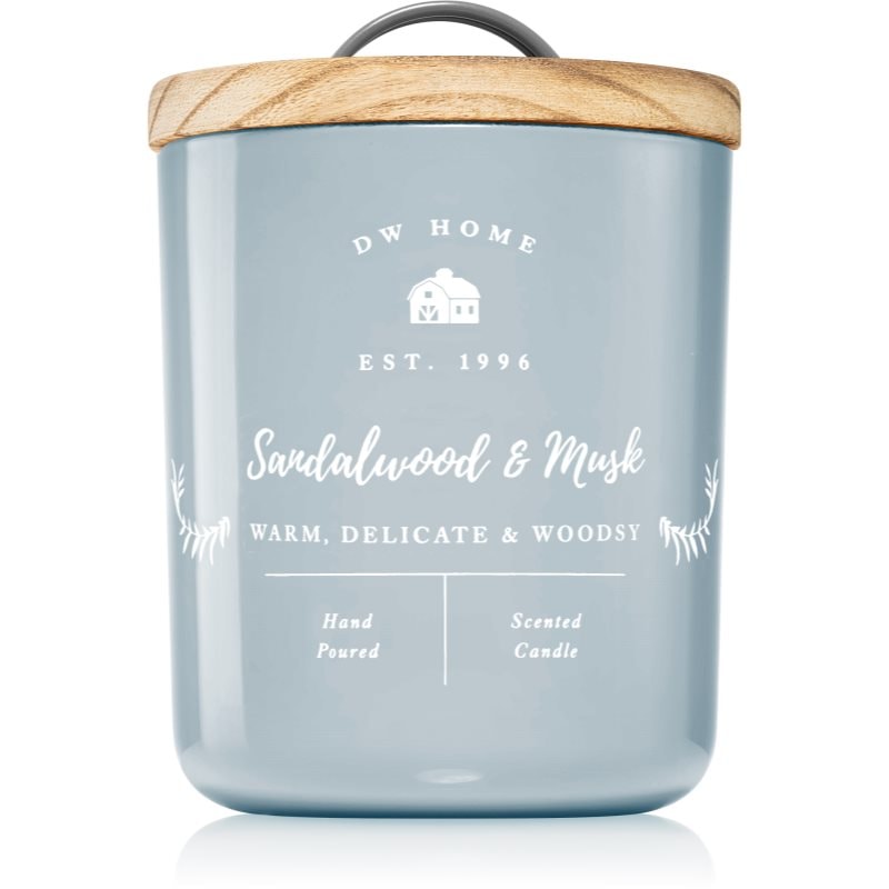 DW Home Farmhouse Sandalwood & Musk ароматна свещ 264 гр. - Аромат - Сравни цени от 1 магазин с безплатна доставка