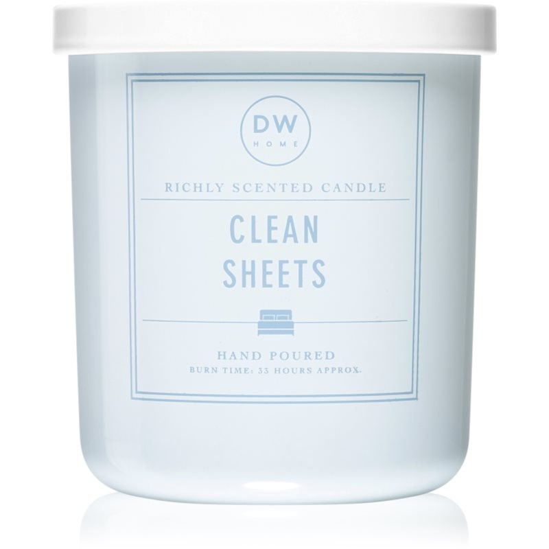 DW Home DW Home Signature Clean Sheets ароматна свещ 264 гр. - Унисекс парфюм 264мл - Сравни цени от 1 магазин с безплатна доставка