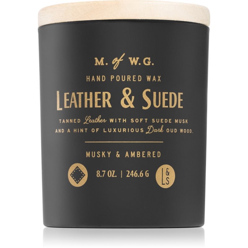 Makers of Wax Goods Leather & Suede ароматна свещ 246,6 гр.