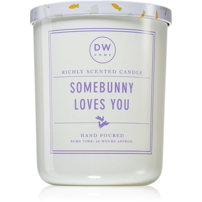 DW Home DW Home Signature Somebunny Loves You ароматна свещ 434 гр. - Унисекс парфюм 434мл - Сравни цени от 1 магазин с безплатна доставка
