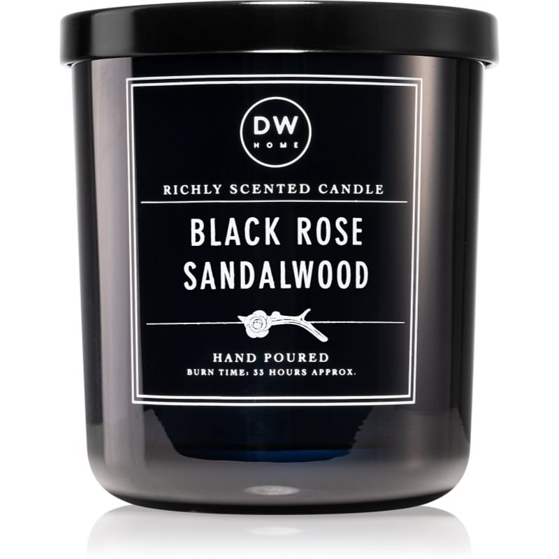 DW Home Signature Black Rose Sandalwood ароматна свещ 263 гр. - Аромат - Сравни цени от 1 магазин с безплатна доставка
