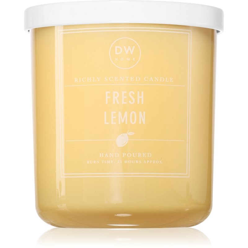 DW Home DW Home Signature Fresh Lemon ароматна свещ 264 гр. - Унисекс парфюм 264мл - Сравни цени от 1 магазин с безплатна доставка