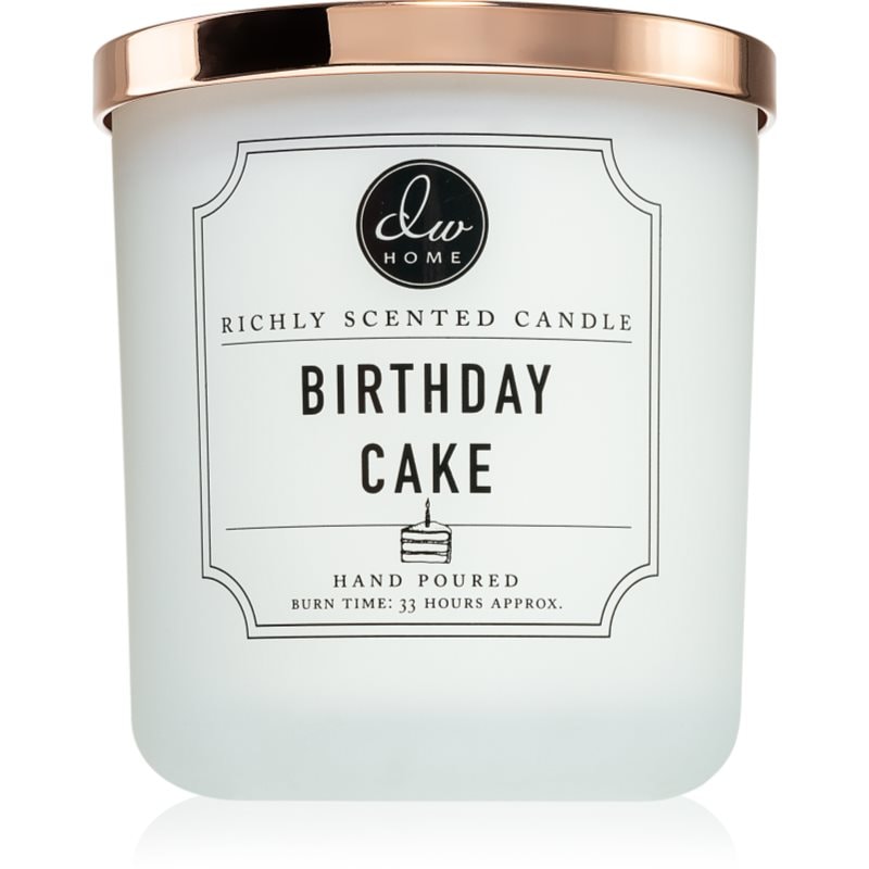 DW Home Signature Birthday Cake ароматна свещ 264 гр. - Аромат - Сравни цени от 1 магазин с безплатна доставка