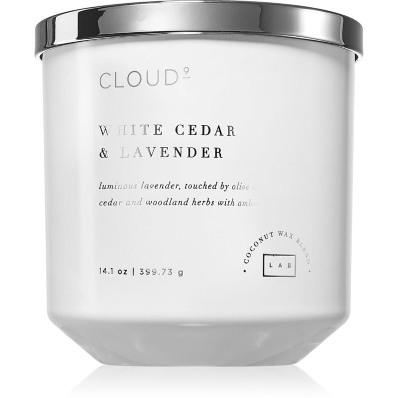 DW Home DW Home Cloud 9 White Cedar & Lavender ароматна свещ 400 гр. - Унисекс парфюм 400мл - Сравни цени от 1 магазин с безплатна доставка