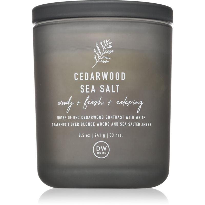 DW Home Prime Cedarwood Sea Salt ароматна свещ 241 гр. - Аромат - Сравни цени от 1 магазин с безплатна доставка