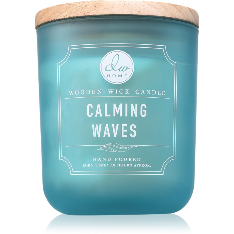 DW Home DW Home Signature Calming Waves ароматна свещ с дървен фитил 326 гр. - Унисекс парфюм 326мл - Сравни цени от 1 магазин с безплатна доставка