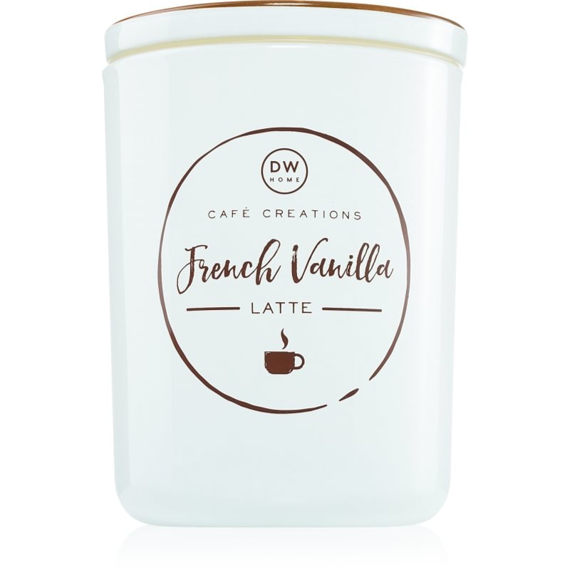 DW Home DW Home Cafe Creations French Vanilla Latte ароматна свещ 434 гр. - Унисекс парфюм 434мл - Сравни цени от 1 магазин с безплатна доставка