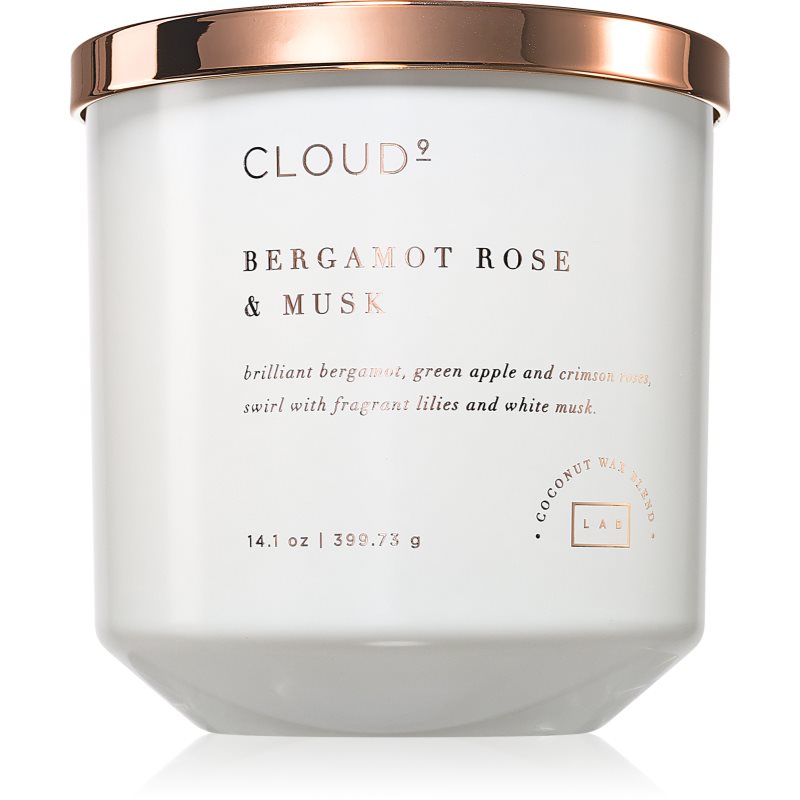 DW Home DW Home Cloud 9 Bergamot Rose & Musk ароматна свещ 399 гр. - Унисекс парфюм 399мл - Сравни цени от 1 магазин с безплатна доставка