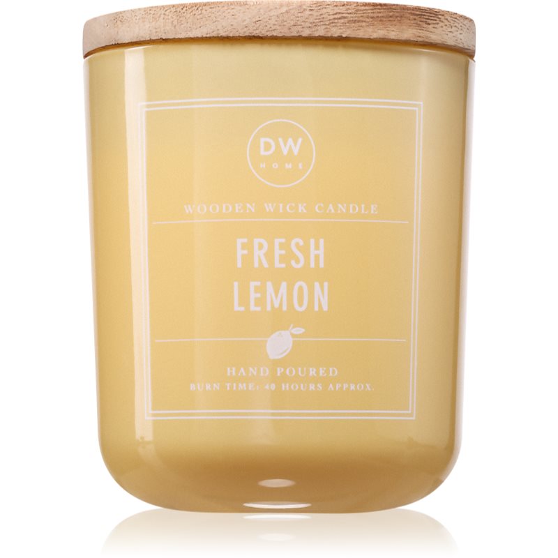 DW Home Signature Fresh Lemon ароматна свещ 326 гр. - Аромат - Сравни цени от 1 магазин с безплатна доставка