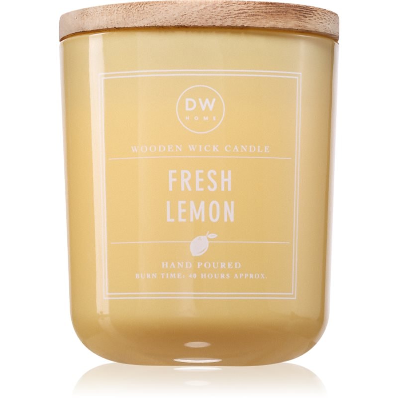 DW Home DW Home Signature Fresh Lemon ароматна свещ 326 гр. - Унисекс парфюм 326мл - Сравни цени от 1 магазин с безплатна доставка
