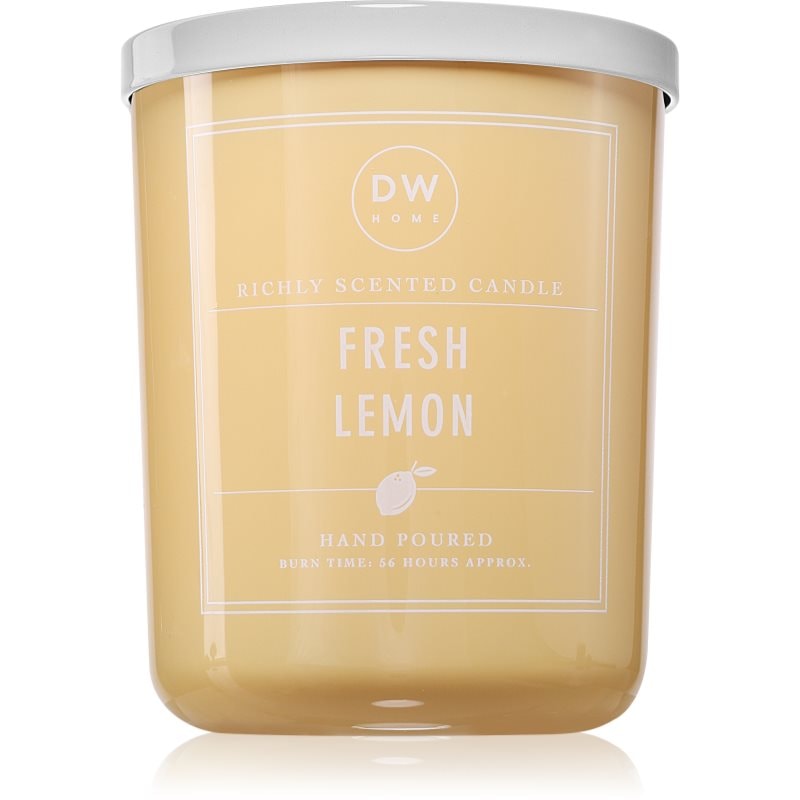 DW Home Signature Fresh Lemon ароматна свещ 434 гр. - Аромат - Сравни цени от 1 магазин с безплатна доставка