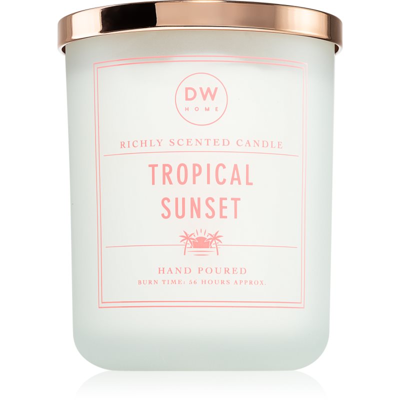 DW Home DW Home Signature Tropical Sunset ароматна свещ 434 гр. - Унисекс парфюм 434мл - Сравни цени от 1 магазин с безплатна доставка
