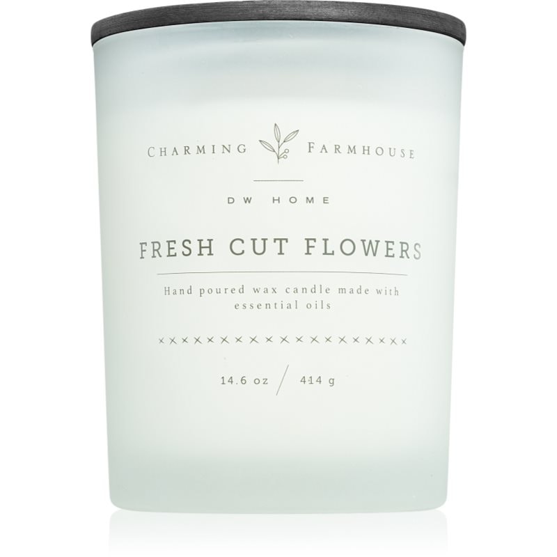 DW Home Charming Farmhouse Fresh Cut Flowers ароматна свещ 413 гр. - Аромат - Сравни цени от 1 магазин с безплатна доставка