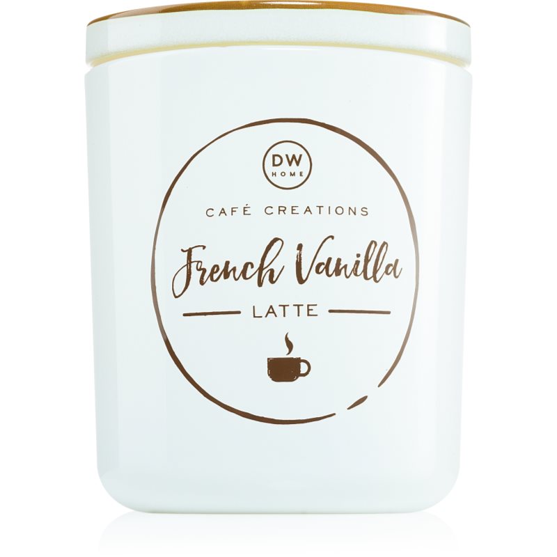 DW Home DW Home Cafe Creations French Vanilla Latte ароматна свещ 264 гр. - Унисекс парфюм 264мл - Сравни цени от 1 магазин с безплатна доставка