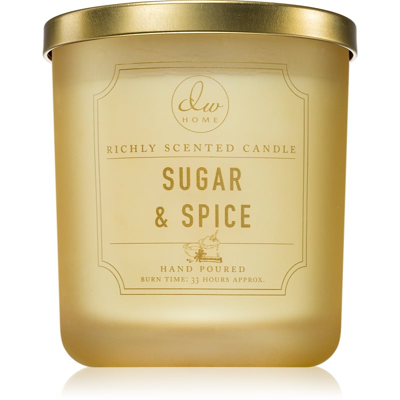 DW Home Signature Sugar & Spice ароматна свещ 244 гр. - Аромат - Сравни цени от 1 магазин с безплатна доставка