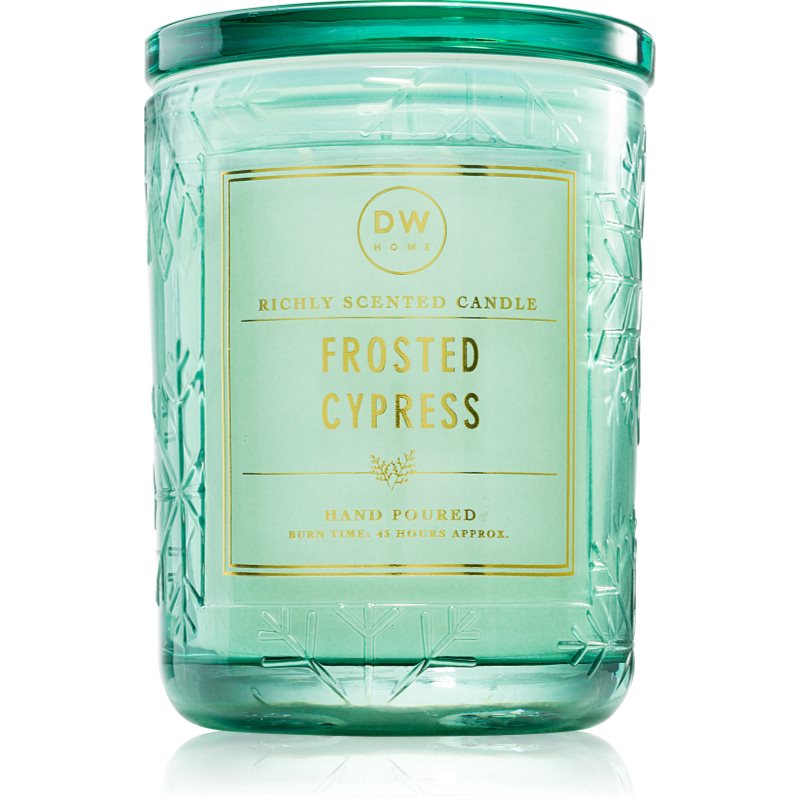 DW Home Signature Frosted Cypress ароматна свещ 434 гр. - Аромат - Сравни цени от 1 магазин с безплатна доставка