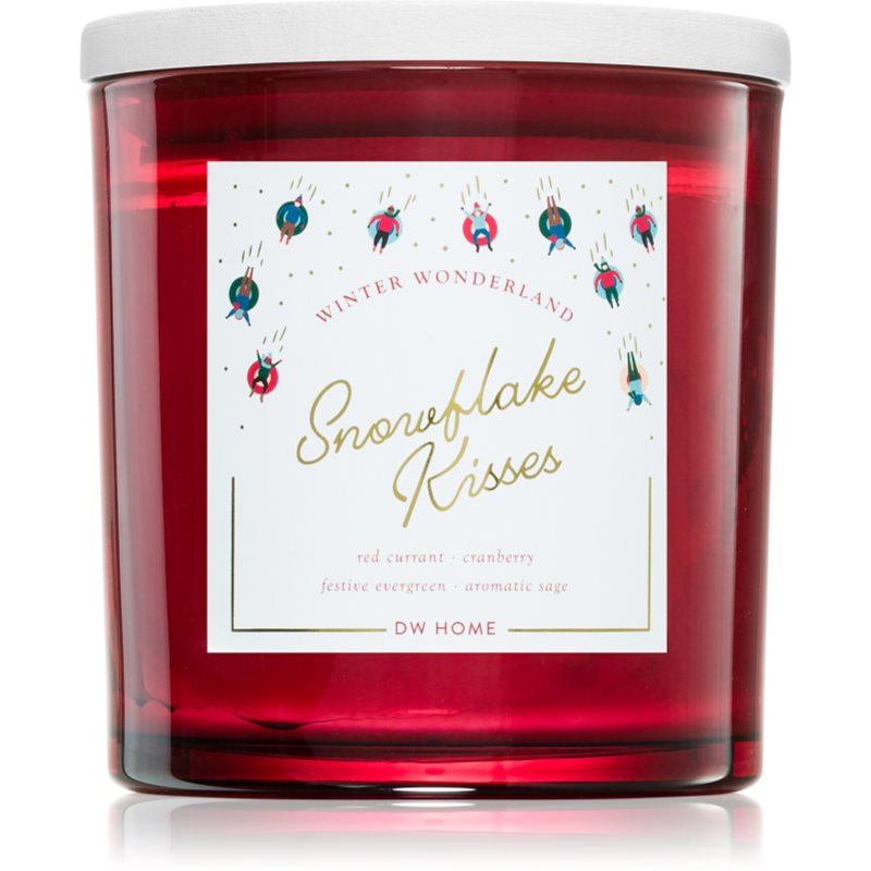 DW Home DW Home Winter Wonderland Snowflake Kisses ароматна свещ 374 гр. - Унисекс парфюм 374мл - Сравни цени от 1 магазин с безплатна доставка