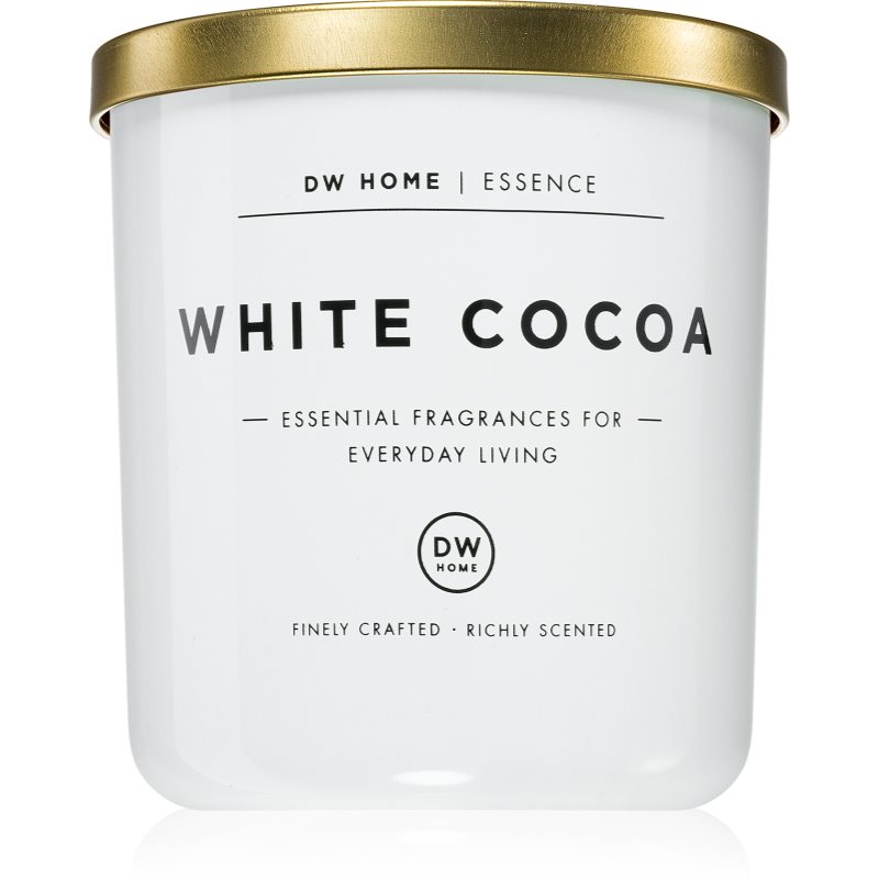 DW Home DW Home Essence White Cocoa ароматна свещ 241 гр. - Унисекс парфюм 241мл - Сравни цени от 1 магазин с безплатна доставка