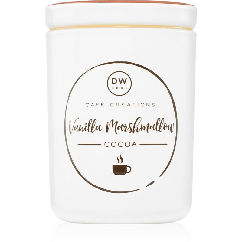 DW Home Cafe Creations Vanilla Marshmallow Cocoa ароматна свещ 108 гр. - Аромат - Сравни цени от 1 магазин с безплатна доставка