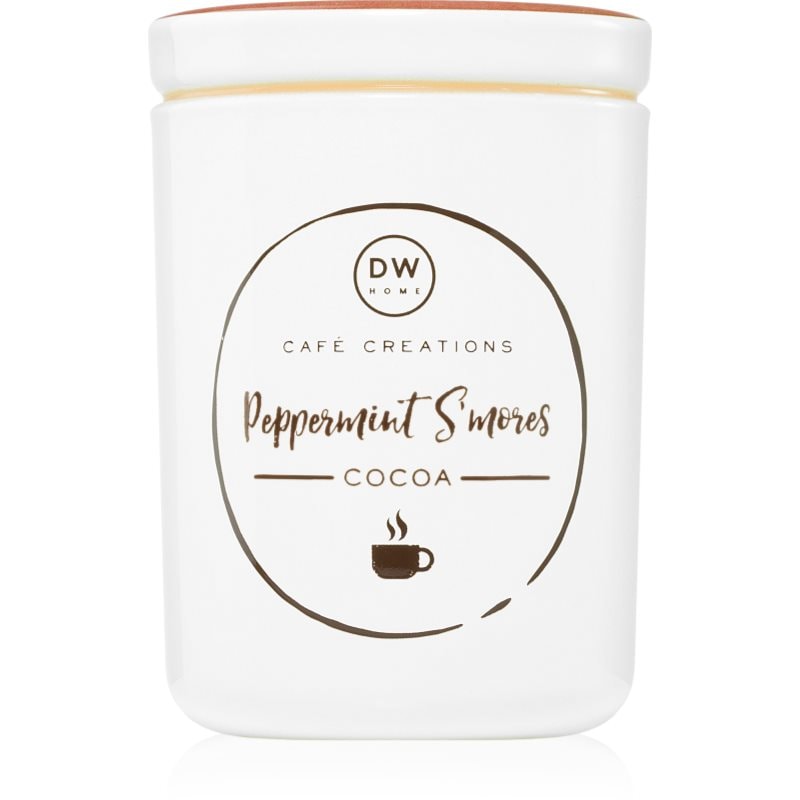 DW Home Cafe Creations Peppermint S'mores Cocoa ароматна свещ 108 гр. - Аромат - Сравни цени от 1 магазин с безплатна доставка