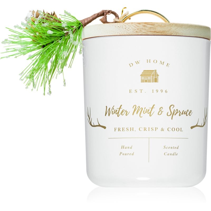 DW Home Farmhouse Winter Mint & Spruce ароматна свещ 244 гр.