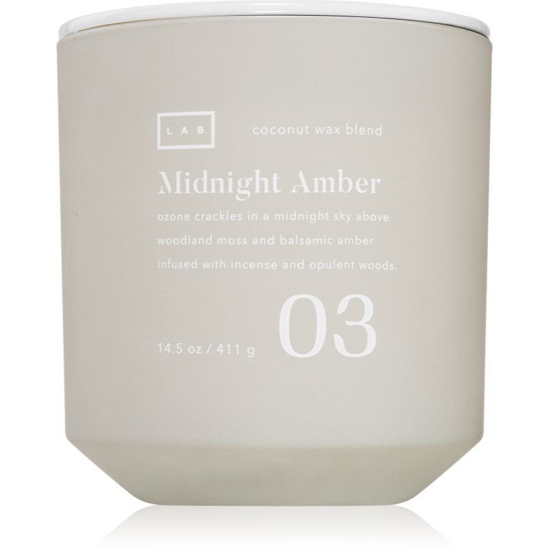 DW Home Lab Midnight Amber ароматна свещ 411 гр.