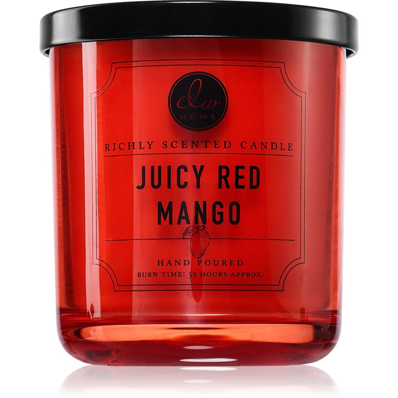 DW Home DW Home Signature Juicy Red Mango ароматна свещ 275 гр. - Унисекс парфюм 275мл - Сравни цени от 1 магазин с безплатна доставка