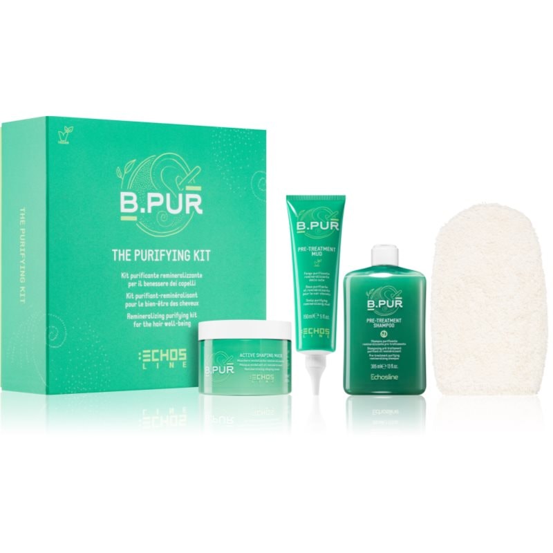 Echosline The Purifying Kit подаръчен комплект за суха и боядисана коса - Комплект - Сравни цени от 1 магазин с безплатна доставка