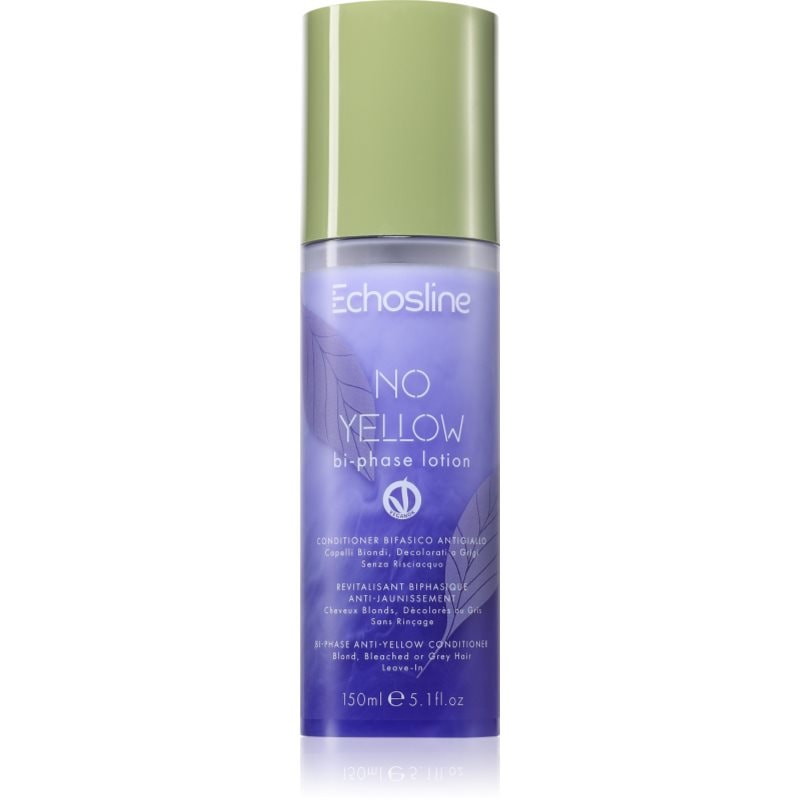 Echosline No Yellow Bi - Phase Lotion балсам без отмиване за руса коса - Грижа за коса - Сравни цени от 1 магазин с безплатна доставка