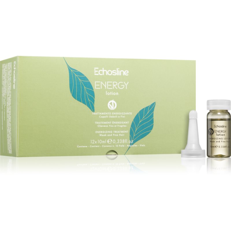 Echosline Echosline ENERGY LOTION ампули против косопад 12x - Унисекс парфюм 10мл - Сравни цени от 1 магазин с безплатна доставка