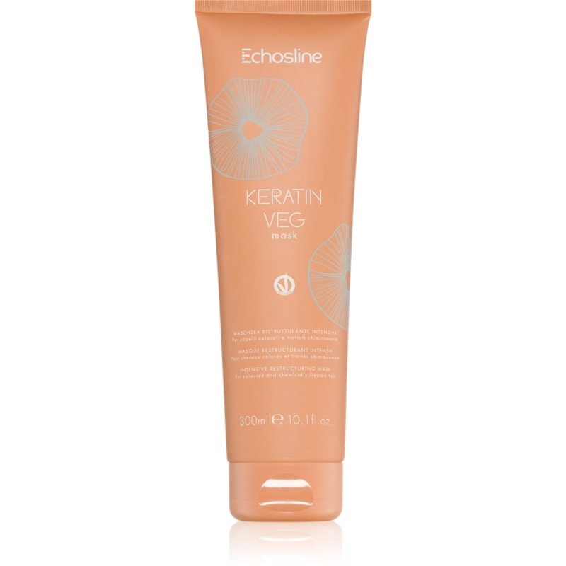 Echosline Echosline Keratin veg Mask интензивно подхранваща маска за суха и пореста коса с аминокиселини - Унисекс парфюм 1000мл - Сравни цени от 1 магазин с безплатна доставка