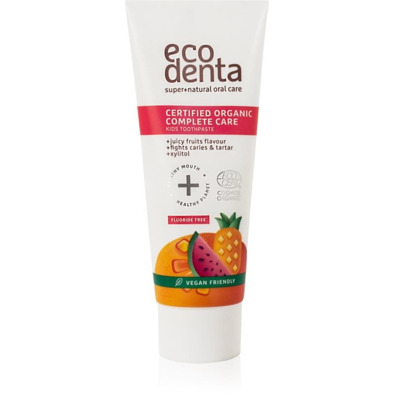 Ecodenta Organic Kids Certified Organic Juicy Fruit детска паста за зъби