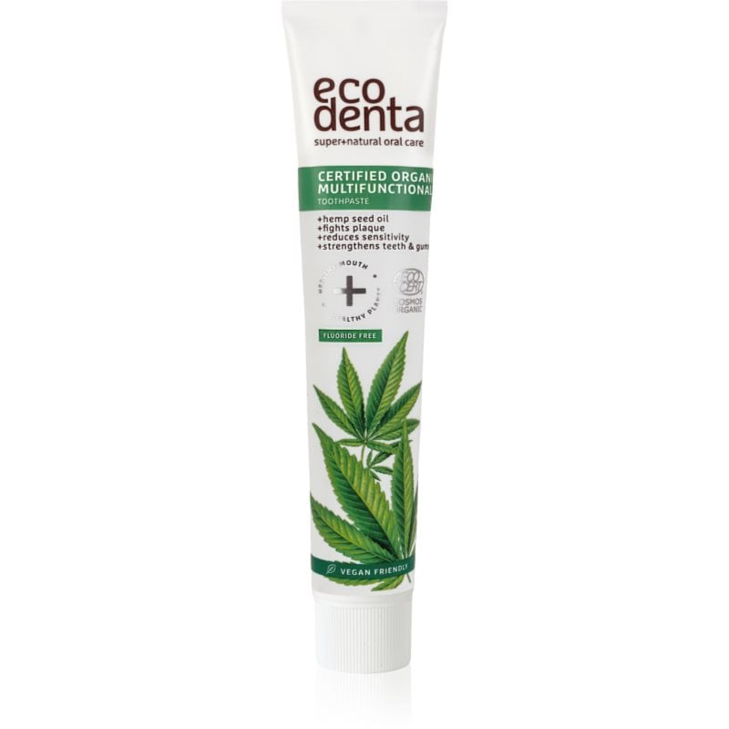 Ecodenta Certified Organic Multifunctional with Hemp натурална паста за зъби