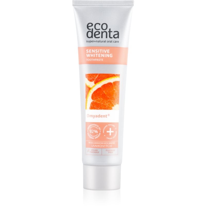 Ecodenta Sensitive Whitening избелваща паста за зъби за чувствителни зъби