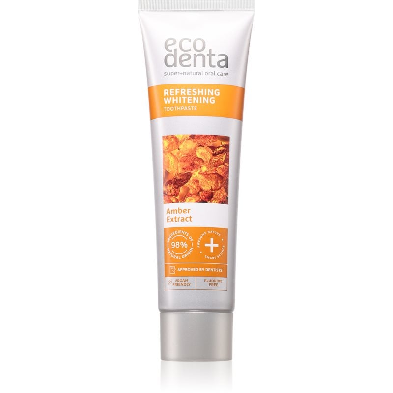 Ecodenta Refreshing Whitening освежаваща паста за зъби с избелващ ефект