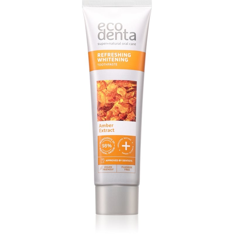 Ecodenta Ecodenta Refreshing Whitening освежаваща паста за зъби с избелващ ефект - Унисекс парфюм 100мл - Сравни цени от 1 магазин с безплатна доставка
