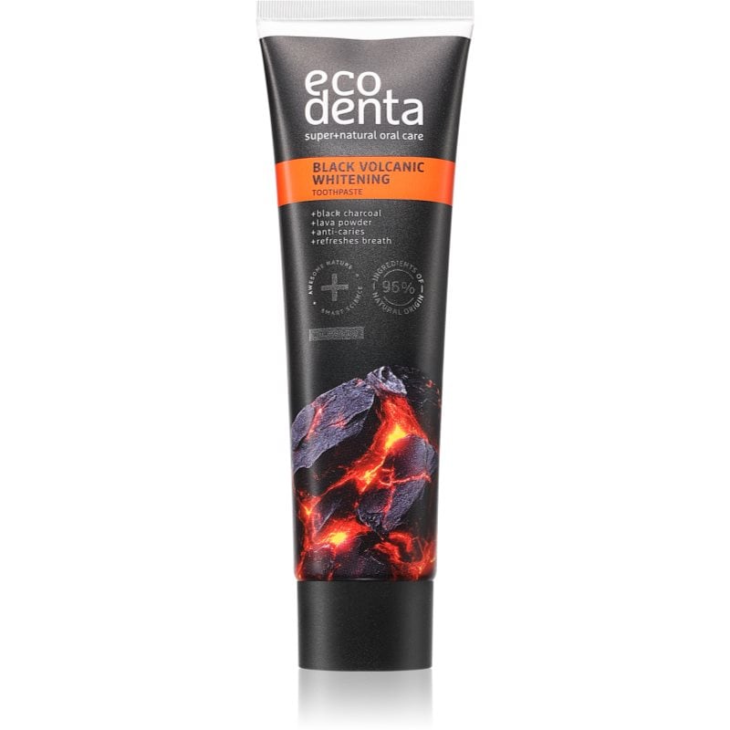 Ecodenta Black Volcanic Whitening избелваща паста