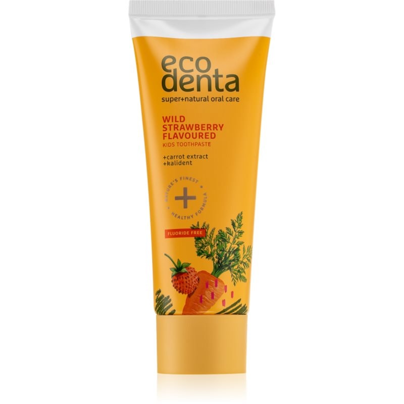 Ecodenta Ecodenta Green Wild Strawberry Flavoured паста за зъби за деца без флуорид - Унисекс парфюм 75мл - Сравни цени от 1 магазин с безплатна доставка