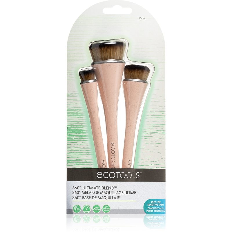 EcoTools 360° Ultimate Blend™ комплект четки за лице - Комплект - Сравни цени от 1 магазин с безплатна доставка