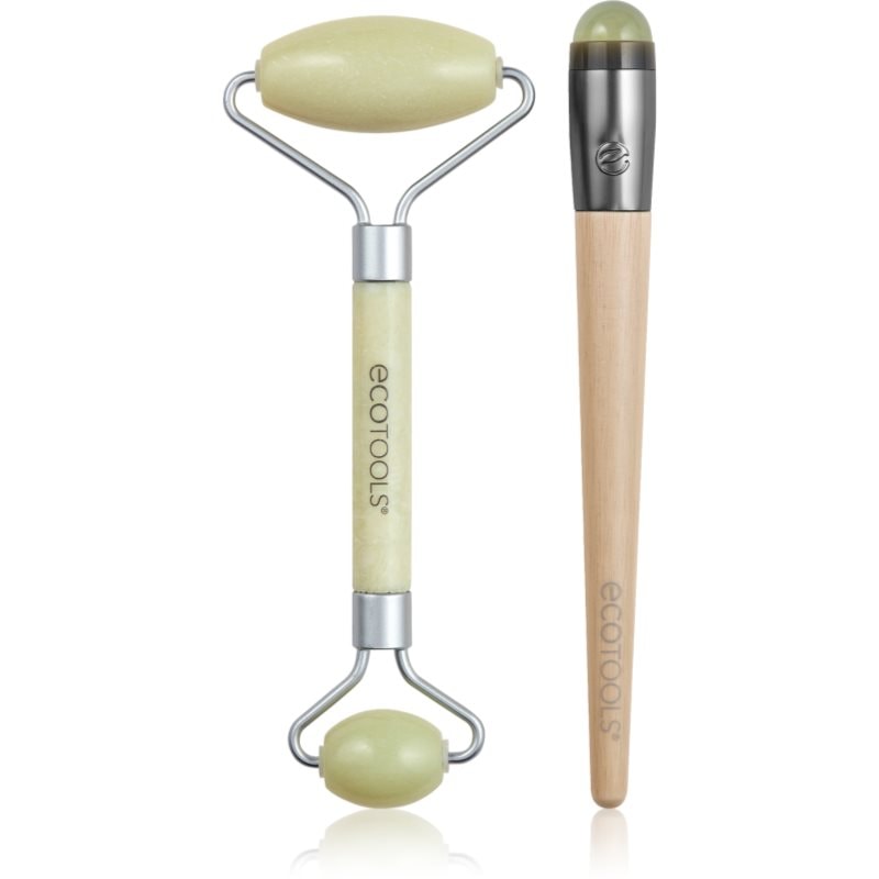 EcoTools Jade Duo масажно валяче за лице и масажно приспособление за околоочната област - Грижа за лице - Сравни цени от 1 магазин с безплатна доставка