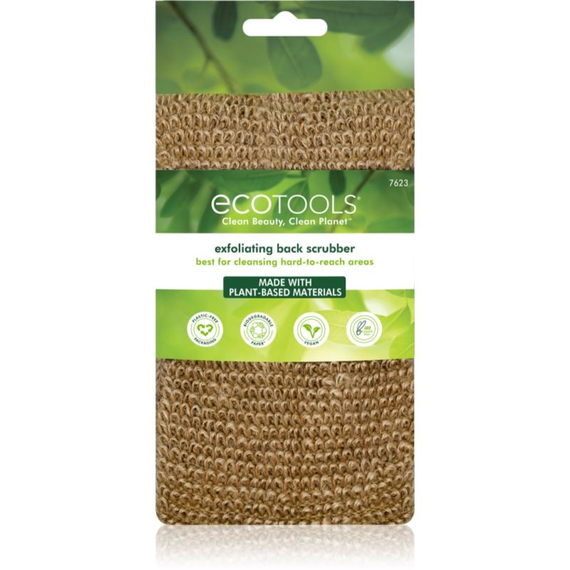 EcoTools Bath & Shower Scrubber кърпа за измиване за гръб 1 бр. - Грижа за тяло - Сравни цени от 1 магазин с безплатна доставка
