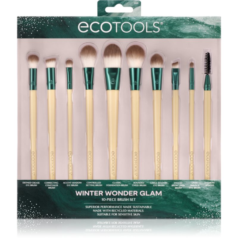 EcoTools Winter Wonder Glam комплект четки - Комплект - Сравни цени от 1 магазин с безплатна доставка
